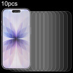 10個セット0.26mm 9H 2.5D高アルミニウム強化ガラスフィルム、iPhone 17 Pro Max用、iPhone 17 Pro / 17用、iPhone Air用、iPhone 16 Pro Max用、iPhone 16 Pro用、iPhone 16 Plus用、iPhone 16用、iPhone 15 Plus / 15 Pro Max用、iPhone 15 / 15 Pro用