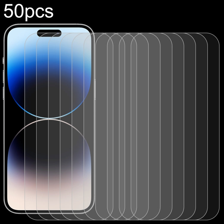 50枚セット 0.26mm 9H 2.5D 高アルミニウム 強化ガラスフィルム、iPhone 17 Pro Max 用、iPhone 17 Pro / 17 用、iPhone Air 用、iPhone 16 Pro Max 用、iPhone 16 Pro 用、iPhone 16 Plus 用、iPhone 16 用、iPhone 15 Plus / 15 Pro Max 用、iPhone 15 / 15 Pro 用