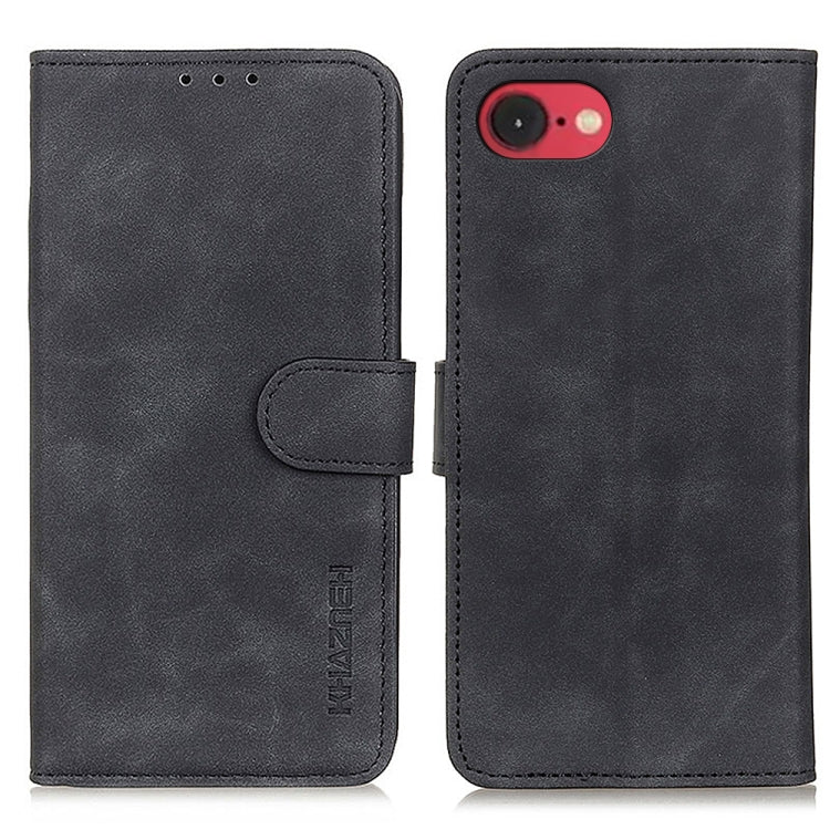 KHAZNEHレトロテクスチャーレザースマホケース、iPhone 16e / 17e用、iPhone 17 Pro Max用、iPhone 17 Pro用、iPhone 17用、iPhone Air用、iPhone 16 Pro Max用、iPhone 16 Pro用、iPhone 16 Plus用、iPhone 16用、iPhone 15 Pro Max用、iPhone 15 Pro用