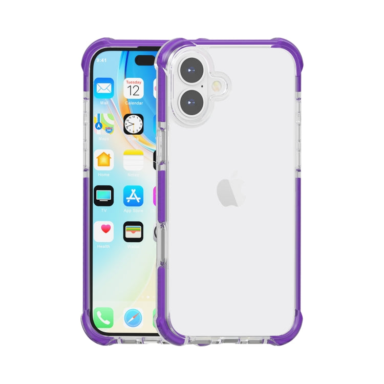 四隅衝撃吸収TPUハイブリッドアクリルスマホケース、iPhone 16 Pro Max用、iPhone 16 Pro用、iPhone 16 Plus用、iPhone 16用