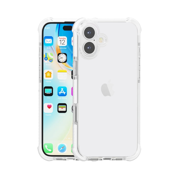 四隅衝撃吸収TPUハイブリッドアクリルスマホケース、iPhone 16 Pro Max用、iPhone 16 Pro用、iPhone 16 Plus用、iPhone 16用