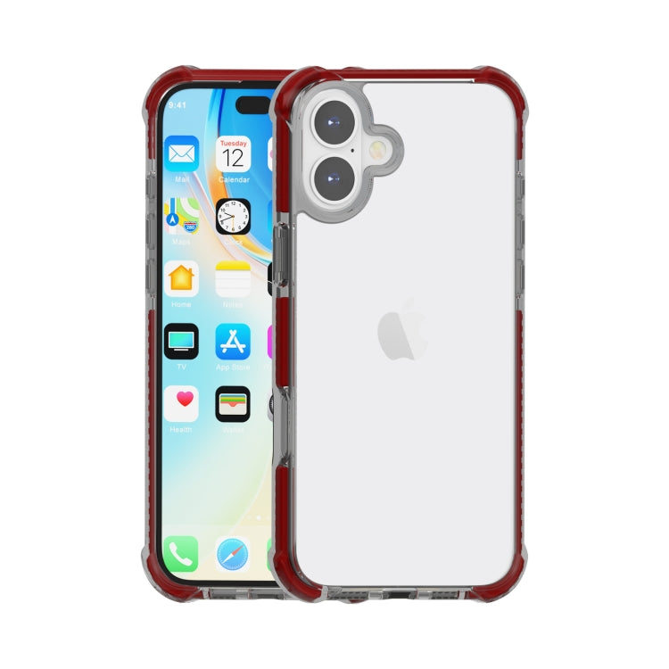 四隅衝撃吸収TPUハイブリッドアクリルスマホケース、iPhone 16 Pro Max用、iPhone 16 Pro用、iPhone 16 Plus用、iPhone 16用