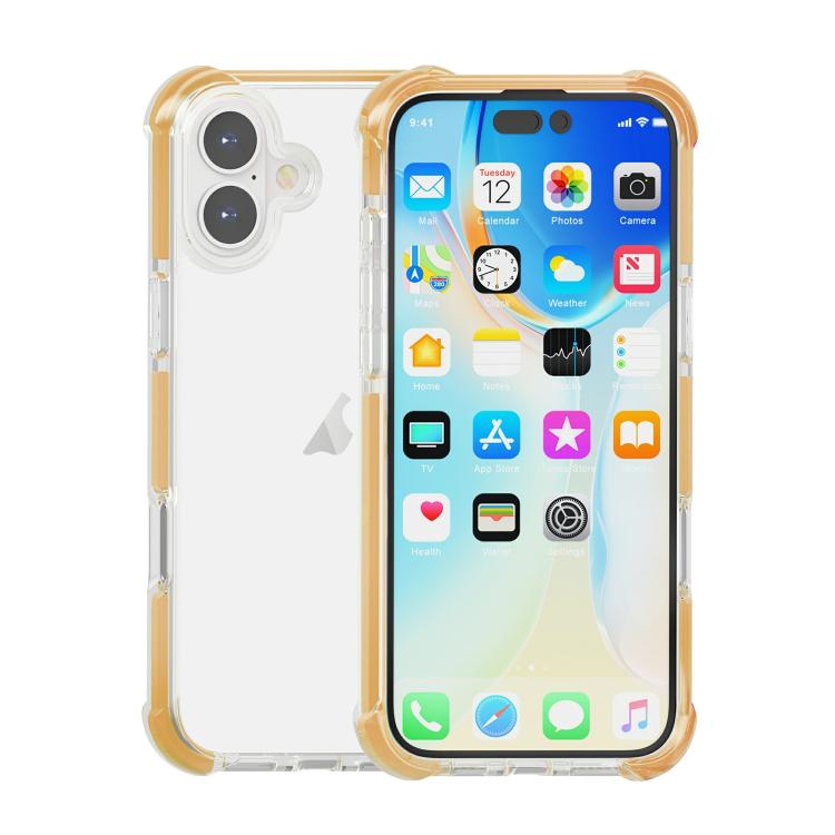 四隅衝撃吸収TPUハイブリッドアクリルスマホケース、iPhone 16 Pro Max用、iPhone 16 Pro用、iPhone 16 Plus用、iPhone 16用