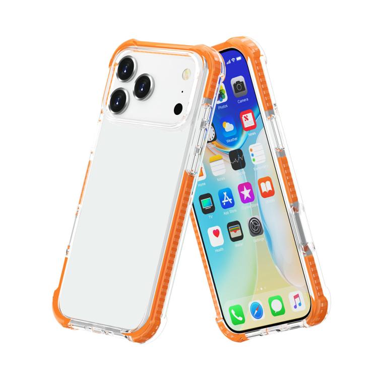 四隅衝撃吸収TPUハイブリッドアクリルスマホケース、iPhone 17 Pro Max用、iPhone 17 Pro用、iPhone 17用、iPhone Air用