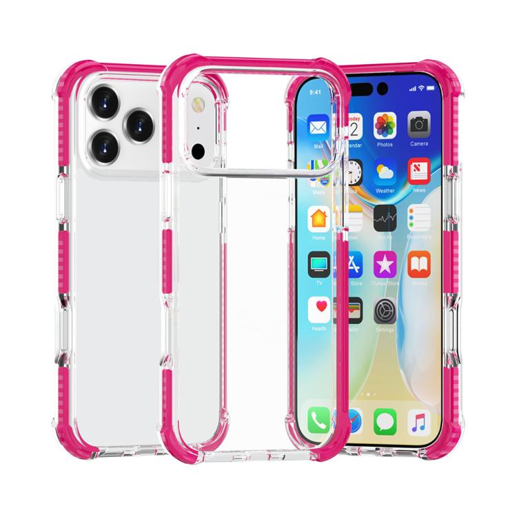 四隅衝撃吸収TPUハイブリッドアクリルスマホケース、iPhone 17 Pro Max用、iPhone 17 Pro用、iPhone 17用、iPhone Air用