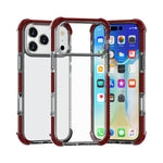 四隅衝撃吸収TPUハイブリッドアクリルスマホケース、iPhone 17 Pro Max用、iPhone 17 Pro用、iPhone 17用、iPhone Air用