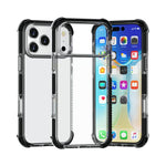 四隅衝撃吸収TPUハイブリッドアクリルスマホケース、iPhone 17 Pro Max用、iPhone 17 Pro用、iPhone 17用、iPhone Air用