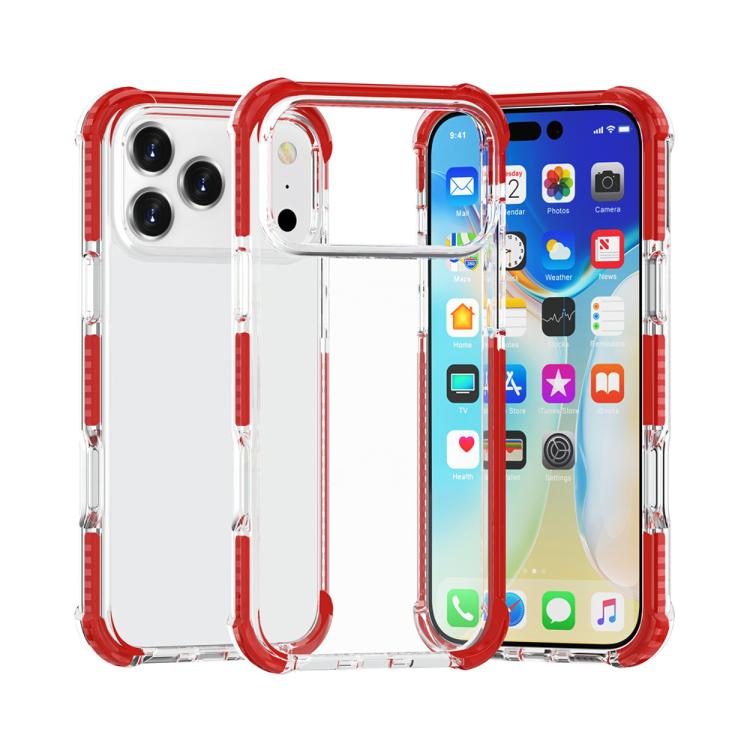 四隅衝撃吸収TPUハイブリッドアクリルスマホケース、iPhone 17 Pro Max用、iPhone 17 Pro用、iPhone 17用、iPhone Air用