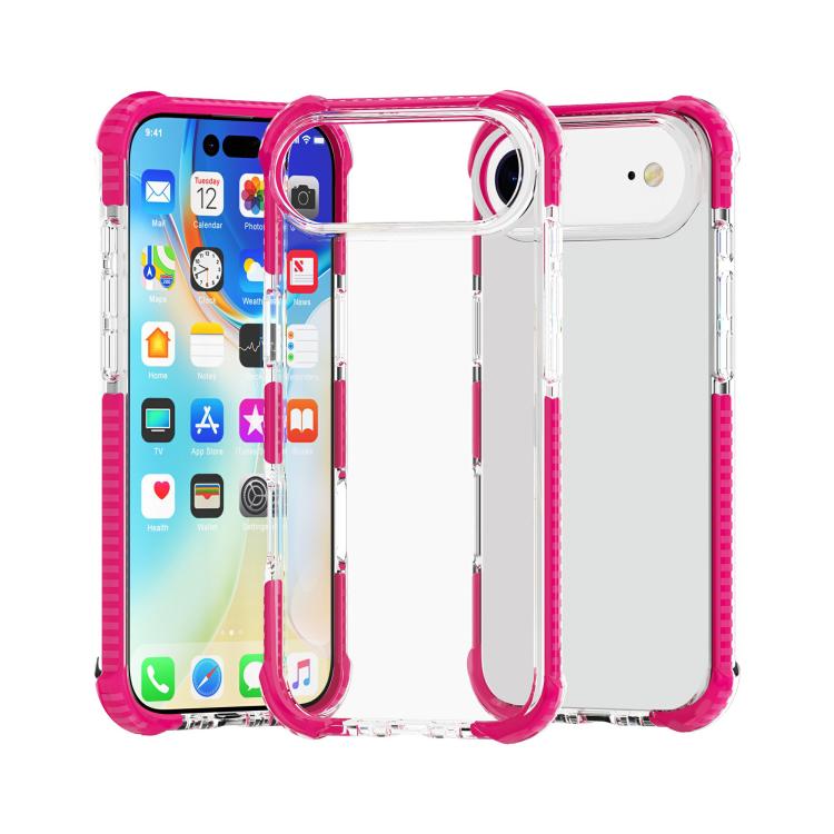 四隅衝撃吸収TPUハイブリッドアクリルスマホケース、iPhone 17 Pro Max用、iPhone 17 Pro用、iPhone 17用、iPhone Air用
