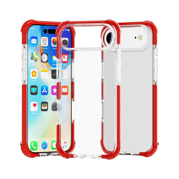 四隅衝撃吸収TPUハイブリッドアクリルスマホケース、iPhone 17 Pro Max用、iPhone 17 Pro用、iPhone 17用、iPhone Air用