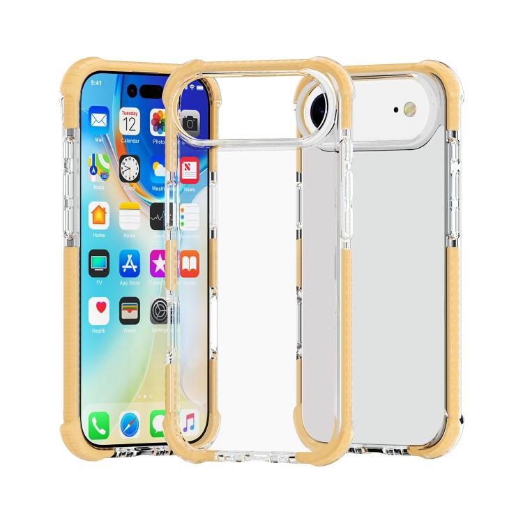 四隅衝撃吸収TPUハイブリッドアクリルスマホケース、iPhone 17 Pro Max用、iPhone 17 Pro用、iPhone 17用、iPhone Air用