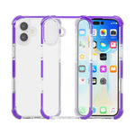 四隅衝撃吸収TPUハイブリッドアクリルスマホケース、iPhone 17 Pro Max用、iPhone 17 Pro用、iPhone 17用、iPhone Air用