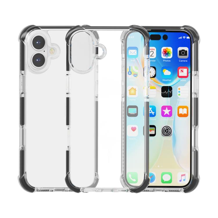 四隅衝撃吸収TPUハイブリッドアクリルスマホケース、iPhone 17 Pro Max用、iPhone 17 Pro用、iPhone 17用、iPhone Air用