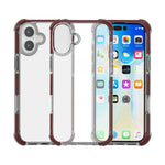 四隅衝撃吸収TPUハイブリッドアクリルスマホケース、iPhone 17 Pro Max用、iPhone 17 Pro用、iPhone 17用、iPhone Air用