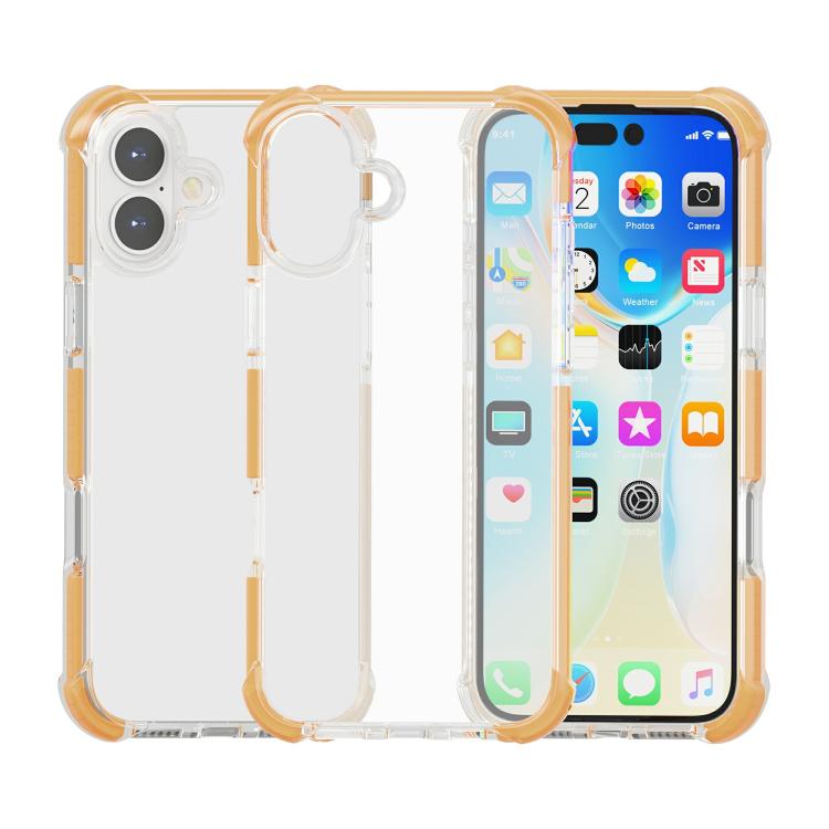 四隅衝撃吸収TPUハイブリッドアクリルスマホケース、iPhone 17 Pro Max用、iPhone 17 Pro用、iPhone 17用、iPhone Air用