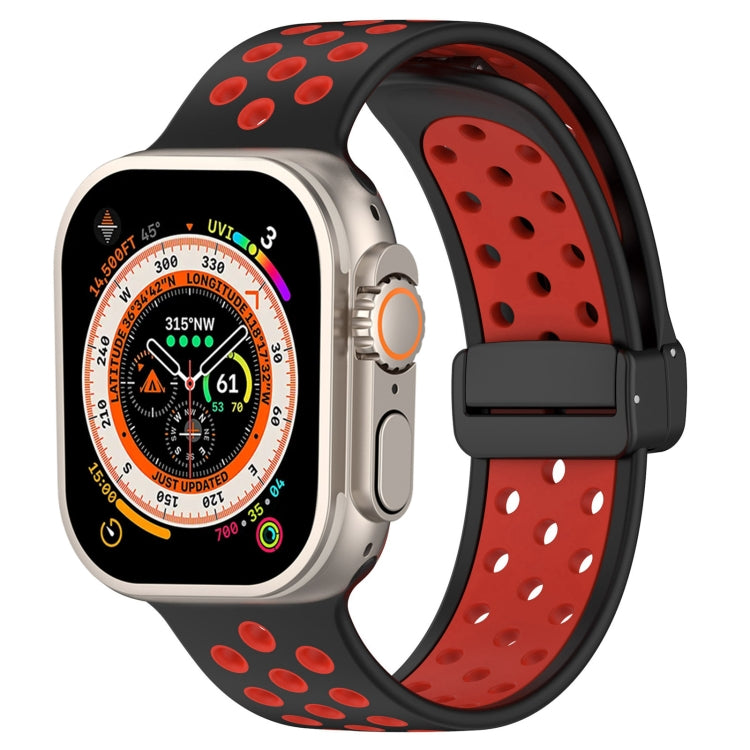 マグネットバックルシリコン製時計バンド、Apple Watch Ultra 49mm用、Apple Watch SE 2023 44mm用、Apple Watch SE 2023 40mm用