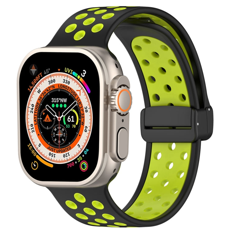 マグネットバックルシリコン製時計バンド、Apple Watch Ultra 49mm用、Apple Watch SE 2023 44mm用、Apple Watch SE 2023 40mm用