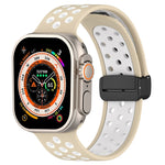 マグネットバックルシリコン製時計バンド、Apple Watch Ultra 49mm用、Apple Watch SE 2023 44mm用、Apple Watch SE 2023 40mm用