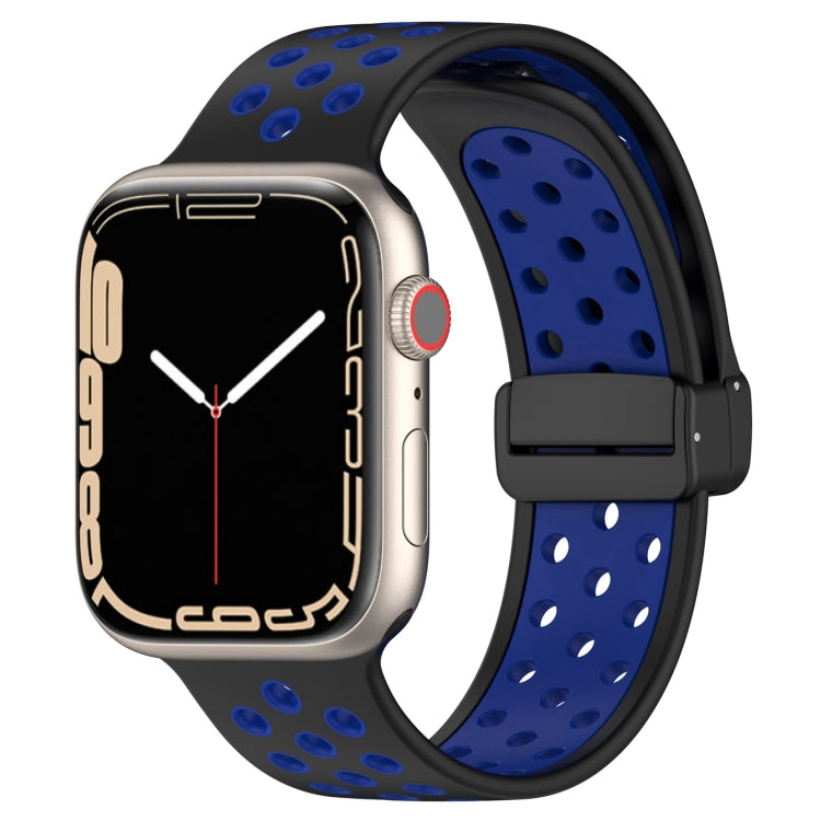 マグネティックバックルシリコンウォッチバンド、Apple Watch 6 44mm用、Apple Watch 5 44mm用、Apple Watch 5 40mm用