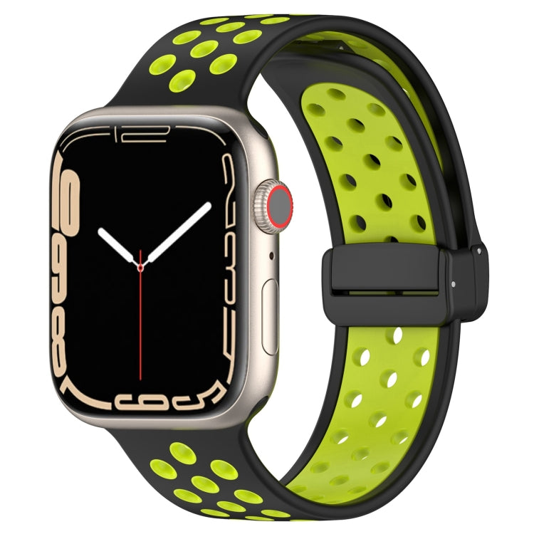 マグネティックバックルシリコンウォッチバンド、Apple Watch 6 44mm用、Apple Watch 5 44mm用、Apple Watch 5 40mm用