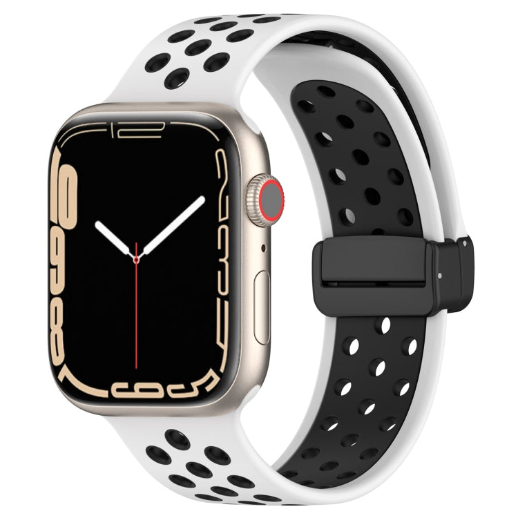 マグネットバックルシリコンウォッチバンド、Apple Watch 42mm用、Apple Watch 38mm用