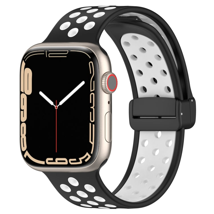 マグネットバックルシリコンウォッチバンド、Apple Watch 42mm用、Apple Watch 38mm用