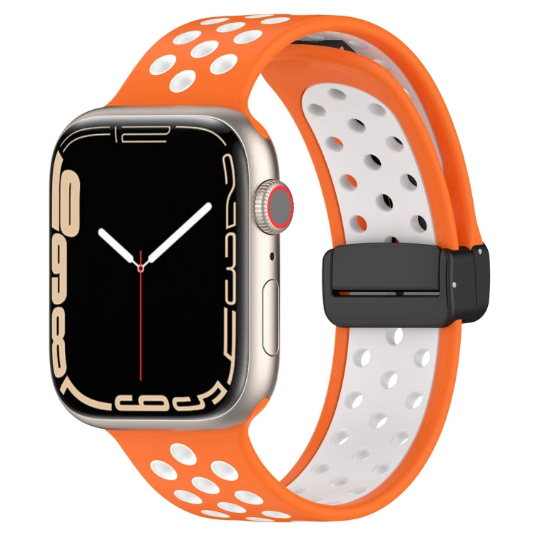 マグネットバックルシリコンウォッチバンド、Apple Watch 42mm用、Apple Watch 38mm用