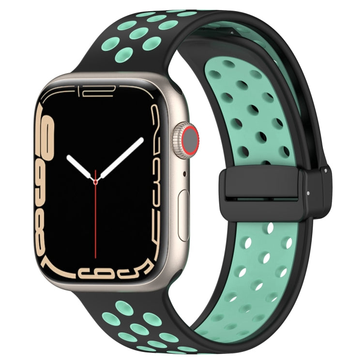 マグネットバックルシリコンウォッチバンド、Apple Watch 42mm用、Apple Watch 38mm用