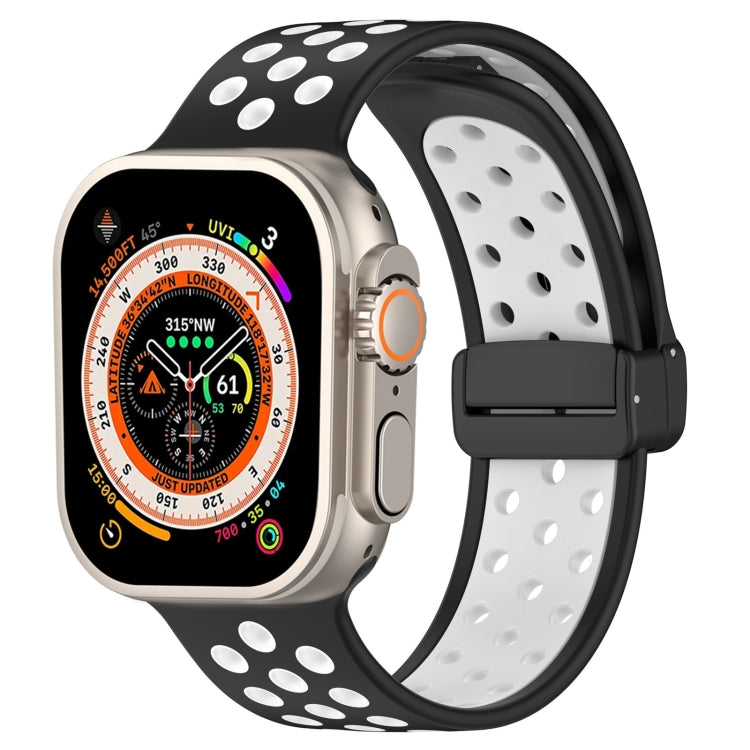 マグネットバックルシリコン製時計バンド、Apple Watch Ultra 49mm用、Apple Watch SE 2023 44mm用、Apple Watch SE 2023 40mm用