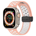 マグネットバックルシリコン製時計バンド、Apple Watch 8 41mm用、Apple Watch 8 45mm用、Apple Watch Ultra 2 49mm用