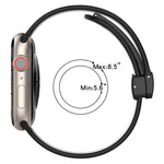 マグネットバックルシリコン製時計バンド、Apple Watch 42mm用、Apple Watch 38mm用