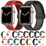 マグネットバックルシリコンウォッチバンド、Apple Watch 42mm用、Apple Watch 38mm用