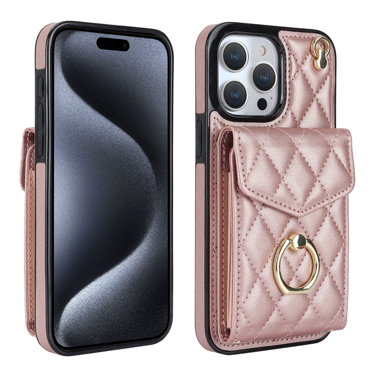 菱形テクスチャーカードバッグスマホケース長いストラップ付き、iPhone 17e / 16e用、iPhone 17 Pro Max用、iPhone 17 Pro用、iPhone 17用、iPhone Air用、iPhone 15 Pro Max用