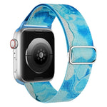 ペイントパターンナイロン交換用ウォッチバンド、Apple Watch SE 40mm用、Apple Watch SE 44mm用、Apple Watch 6 40mm用、Apple Watch 6 44mm用、Apple Watch 5 44mm用、Apple Watch 5 40mm用