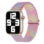 ペイントパターンナイロン交換用ウォッチバンド、Apple Watch SE 40mm用、Apple Watch SE 44mm用、Apple Watch 6 40mm用、Apple Watch 6 44mm用、Apple Watch 5 44mm用、Apple Watch 5 40mm用
