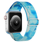 ペイントパターンナイロン交換用ウォッチバンド、Apple Watch SE 2023 44mm用、Apple Watch Ultra 49mm用、Apple Watch SE 2023 40mm用、Apple Watch 8 41mm用、Apple Watch 8 45mm用、Apple Watch Ultra 2 49mm用