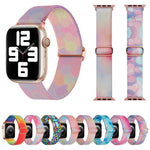 ペイントパターンナイロン交換用ウォッチバンド、Apple Watch SE 40mm用、Apple Watch SE 44mm用、Apple Watch 6 40mm用、Apple Watch 6 44mm用、Apple Watch 5 44mm用、Apple Watch 5 40mm用