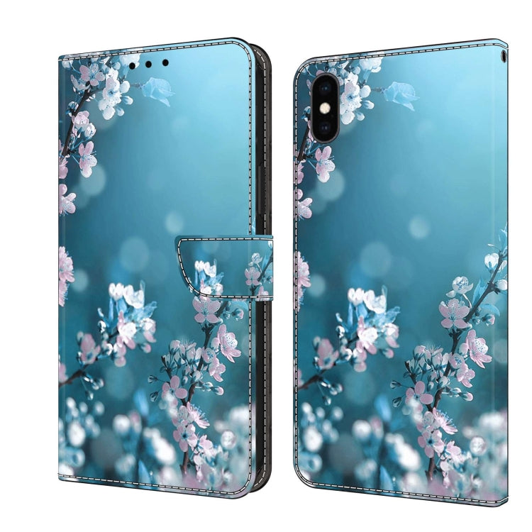 Crystal 3D Shockproof Protective Leather Phone Case, For iPhone XR, For iPhone XS Max