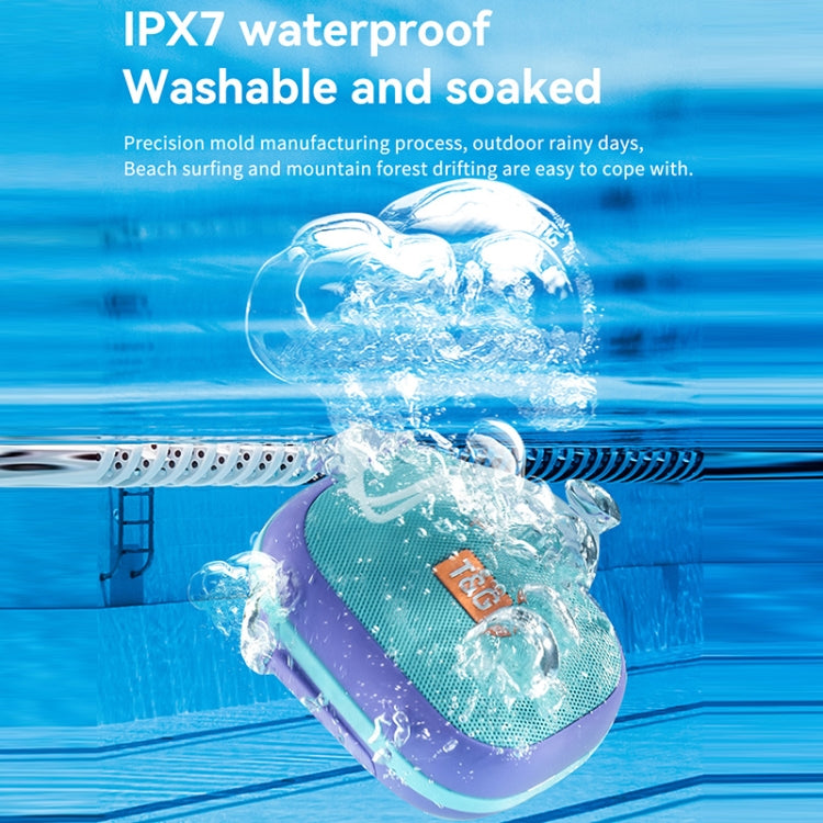 T&G TG-394 アウトドアTWSワイヤレスBluetooth IPX7防水スピーカー