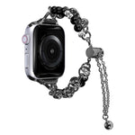 パールブレスレットメタルウォッチバンド、Apple Watch SE 2023 44mm用、Apple Watch Ultra 49mm用、Apple Watch 8 41mm用、Apple Watch SE 2023 40mm用、Apple Watch Ultra 2 49mm用、Apple Watch 8 45mm用、Apple Watch SE 2022 40mm用