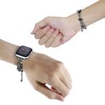 パールブレスレット メタルウォッチバンド、Apple Watch 42mm用、Apple Watch 38mm用