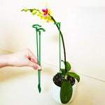 10個セット 植物鉢用花形支柱 固定用倒伏防止葉ガードフレーム 17cm 27cm 37cm 48cm 58cm