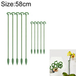 10個セット 植物鉢用花形支柱 固定用倒伏防止葉ガードフレーム 17cm 27cm 37cm 48cm 58cm