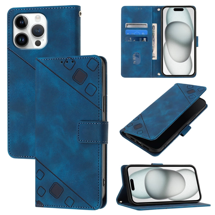 スキンフィール エンボスレザーフォンケース、iPhone 17 Pro Max用、iPhone 17 Pro用、iPhone 17用、iPhone Air用、iPhone SE 2024用、iPhone 16 Pro Max用、iPhone 16 Pro用、iPhone 16 Plus用