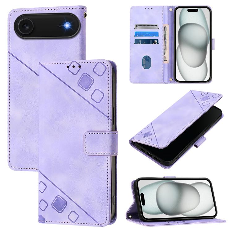 スキンフィール エンボスレザーフォンケース、iPhone 17 Pro Max用、iPhone 17 Pro用、iPhone 17用、iPhone Air用、iPhone SE 2024用、iPhone 16 Pro Max用、iPhone 16 Pro用、iPhone 16 Plus用
