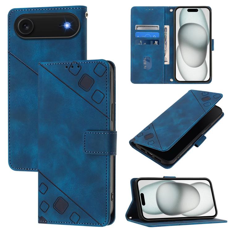 スキンフィール エンボスレザーフォンケース、iPhone 17 Pro Max用、iPhone 17 Pro用、iPhone 17用、iPhone Air用、iPhone SE 2024用、iPhone 16 Pro Max用、iPhone 16 Pro用、iPhone 16 Plus用