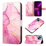PT003 大理石柄フリップレザーフォンケース、iPhone 15 Pro Max用、iPhone 15 Pro用、iPhone 15 Plus用、iPhone 15用、iPod Touch 7 / 6 / 5用