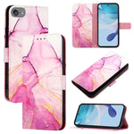 PT003 大理石柄フリップレザーフォンケース、iPhone 15 Pro Max用、iPhone 15 Pro用、iPhone 15 Plus用、iPhone 15用、iPod Touch 7 / 6 / 5用