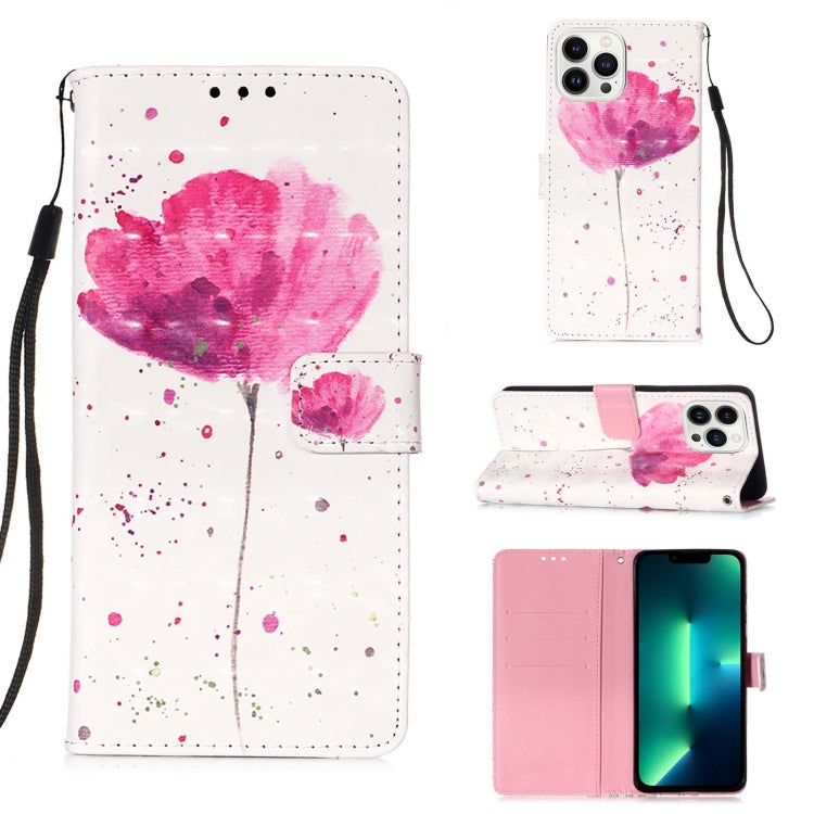 3Dペインティング横開きレザー電話ケース、iPhone 16 Pro用、iPhone 16 Plus用、iPhone 16用、iPhone 15 Pro Max用、iPhone 15 Pro用、iPhone 15 Plus用