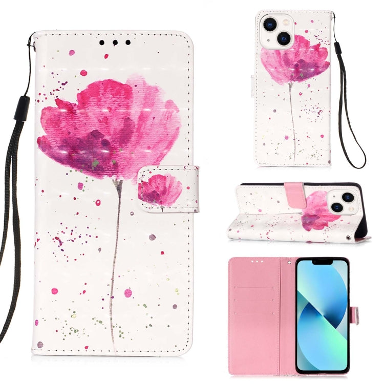 3Dペインティング横開きレザー電話ケース、iPhone 16 Pro用、iPhone 16 Plus用、iPhone 16用、iPhone 15 Pro Max用、iPhone 15 Pro用、iPhone 15 Plus用